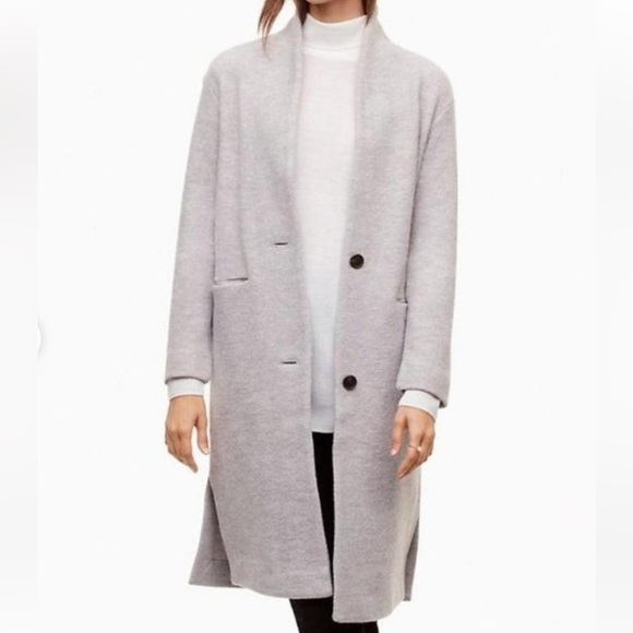 Wilfred Jackets & Blazers - Aritzia Dujardin Jacket, size XXS, in light grey